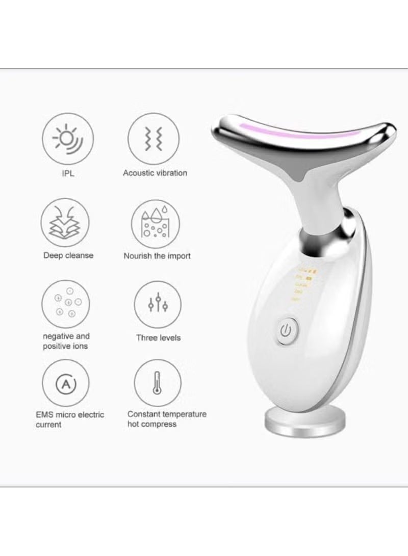 جهاز تدليك الوجه والرقبة مضاد للشيخوخة، مزيل التجاعيد والذقن المزدوج، أداة تجميل لشد ورفع البشرة - Image 3